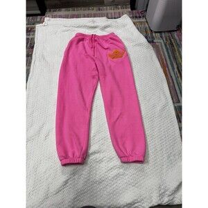 Boys Lie Not Your Puppet V2 Hot Pink Sweatpants Size Medium STAINED READ